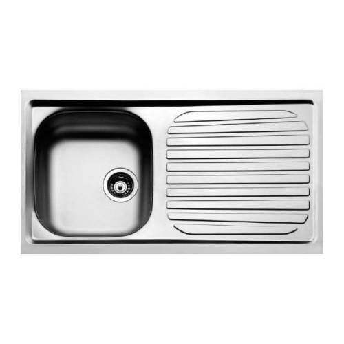 EVIER FIRENZE 1 BAC 86CM INOX DROIT