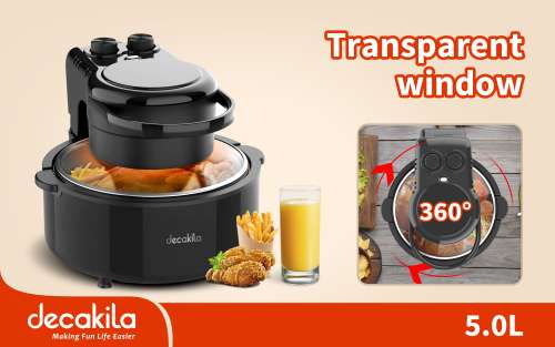 Friteuse Sans Huile DECAKILA KEEC045B 5L - Noir