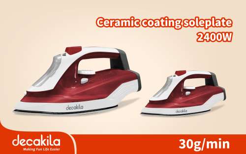 Fer à Repasser DECAKILA KEEN022R 2400W - Rouge