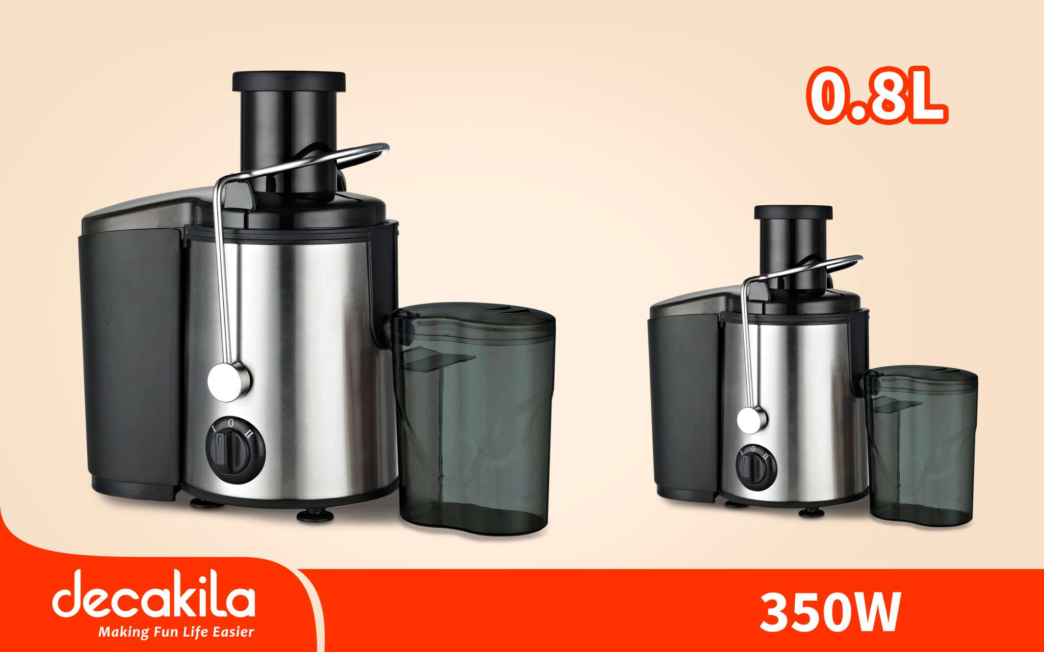 Centrifugeuse DECAKILA KEJC010B 350W – Chrome