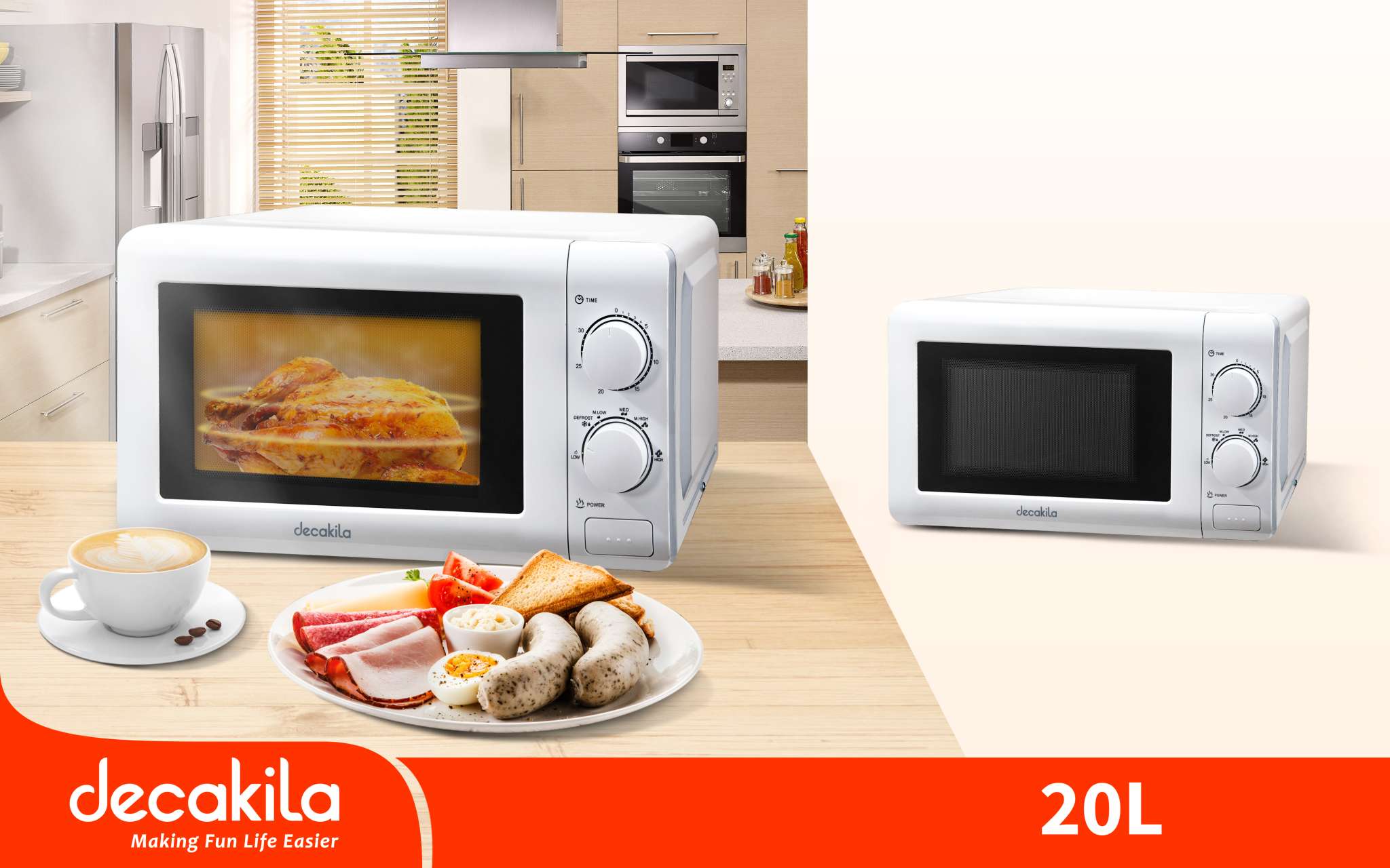 MICRO ONDES DECAKILA 20L 700W KEMC007W