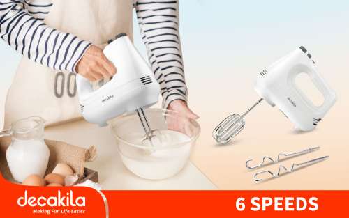 Batteur électrique DECAKILA 200W Blanc KEMX001W