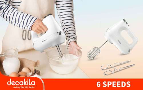 Batteur électrique DECAKILA 200W Blanc KEMX001W