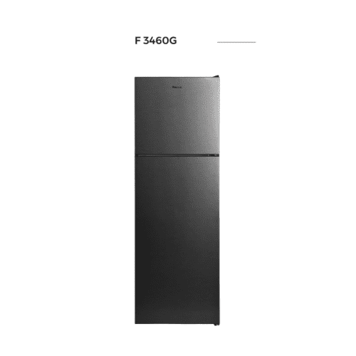 REFRIGERATEUR 2 PORTES 60CM DARK SILVER 343L FOCUS