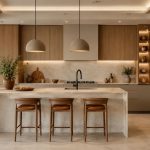 Tendances cuisines modernes 2026 : couleurs, matériaux et styles