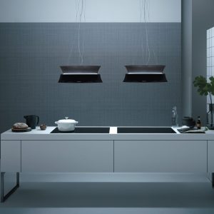 Falmec Hotte îlot Dama IS 60 cm – noir