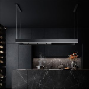 Falmec Hotte îlot Light 2720 IS 180 cm – noir