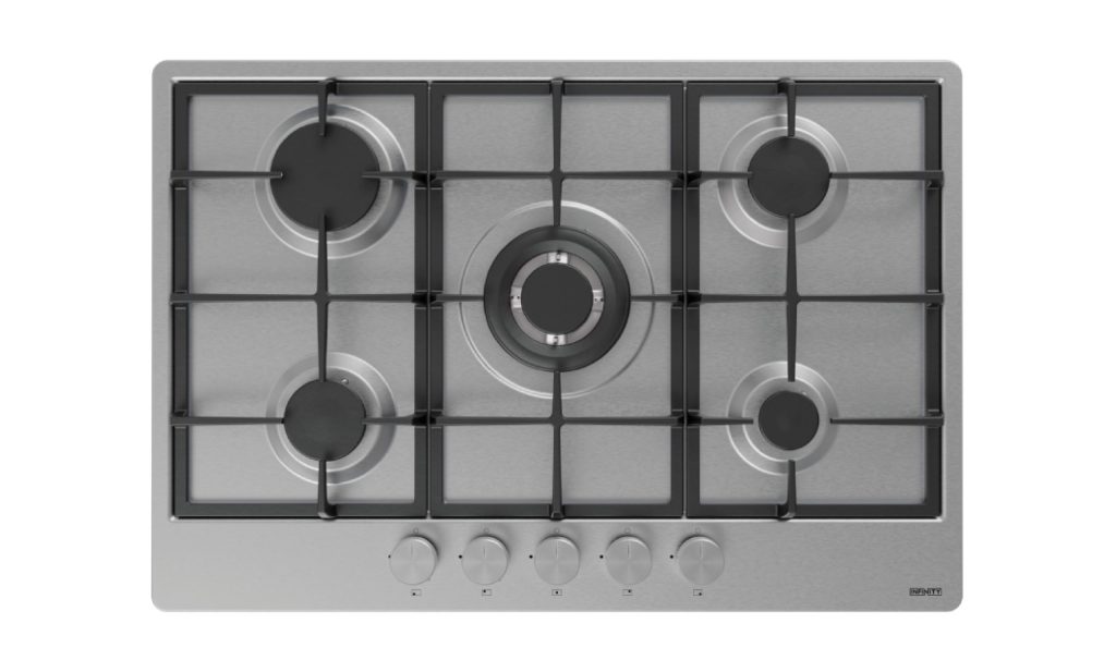 Plaque de cuisson Infinity H7102P07IS — PLAQUE INOX 70 5 FEUX INFINITY