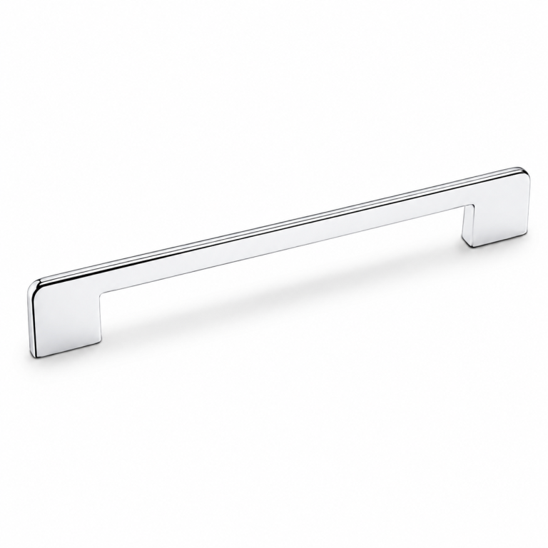 Poignée Eureka 1349 – Entraxe 160/192 mm – Chrome brillant