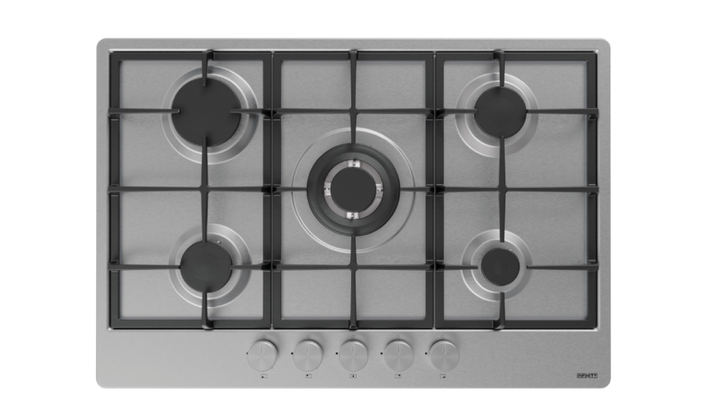 Plaque de cuisson Infinity H7102P07IS — PLAQUE INOX 70 5 FEUX INFINITY