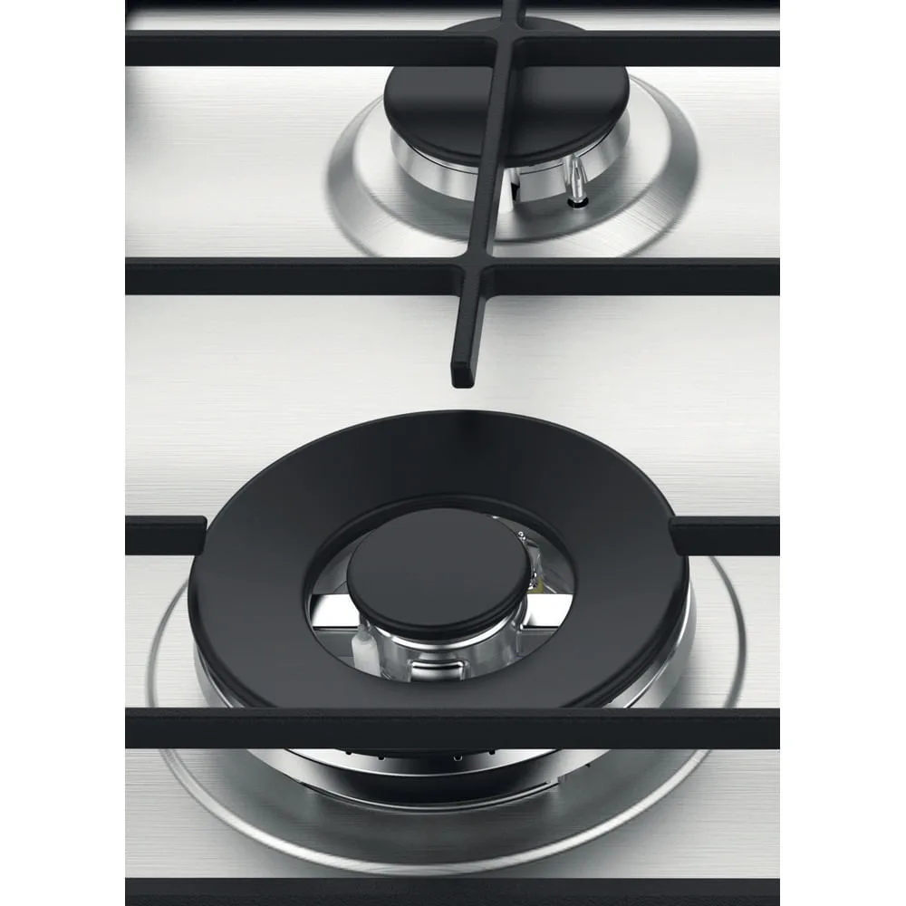 Whirlpool Gazinière gaz 4 feux GMWL 628/IXL FR