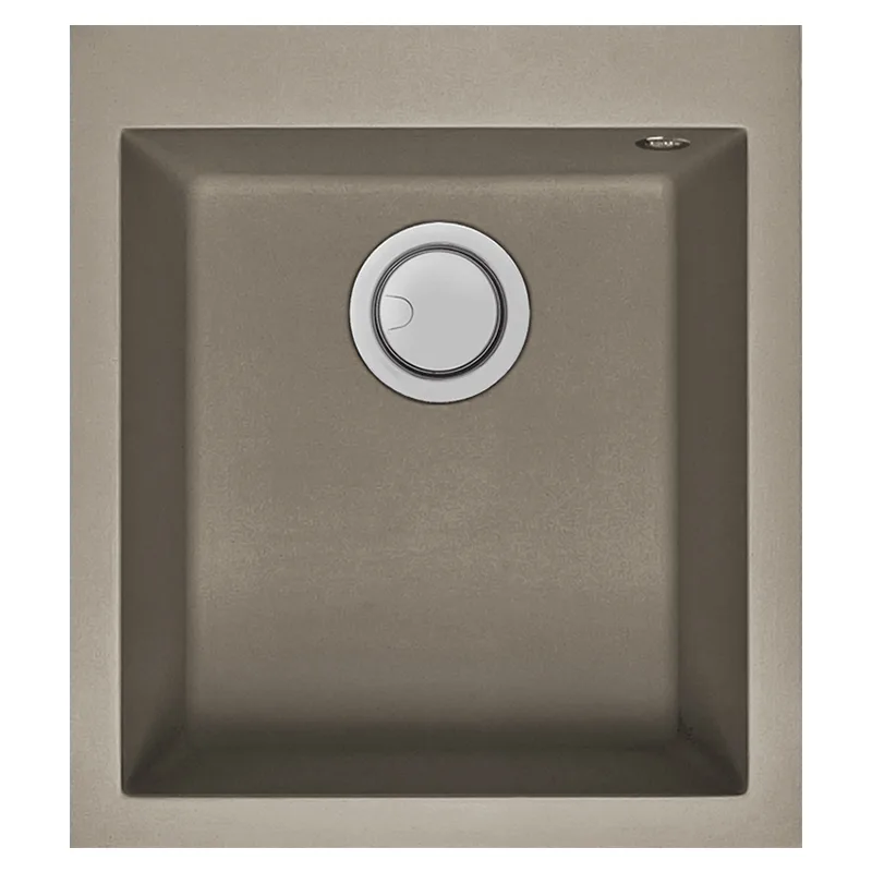 Évier Focus QUADRA40A Granitek 41 cm 1 bac Grège