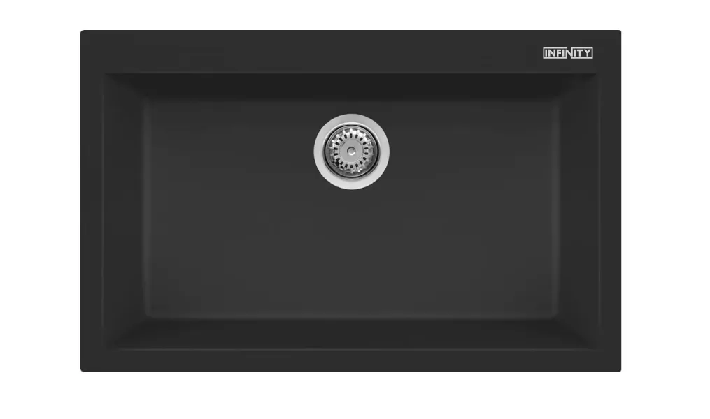 Évier Infinity MOON 70×50 Noir