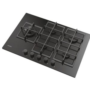 Plaque de cuisson Rosière RVG7WL4WC5B — Table de cuisson Les plaque Gaz sur verre Nouveau Sublime