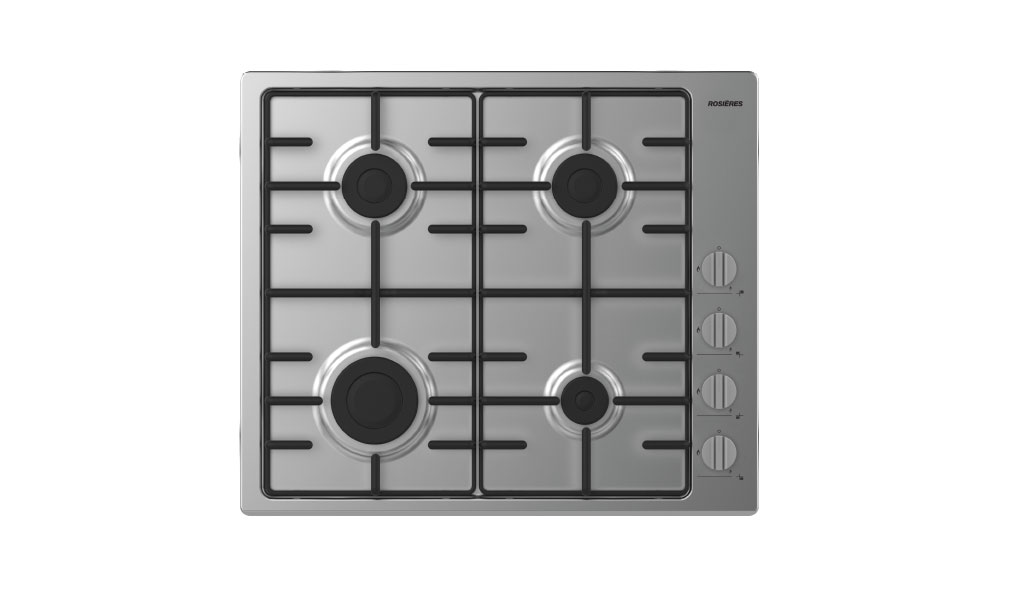 Plaque de cuisson Rosière RDHW6LK3X — Plaque de Cuisson 4FG RDHW6LK3X