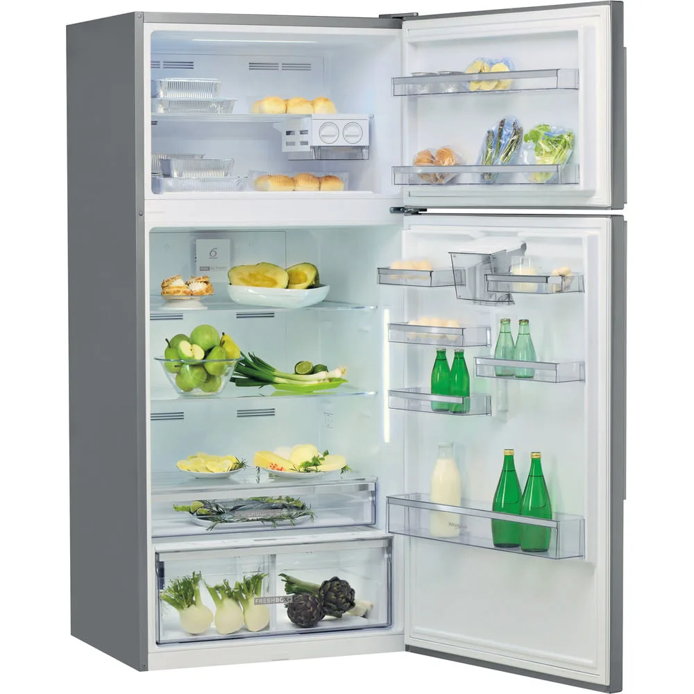 Whirlpool Réfrigérateur double porte posable W84TE 72 X AQUA