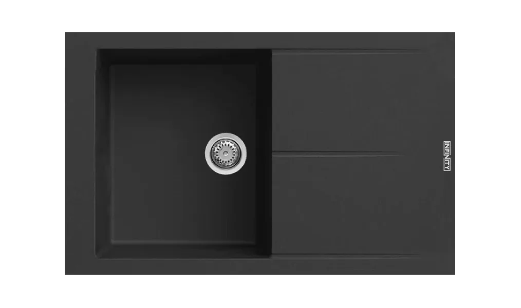 Évier Infinity EGO 86×50 Noir