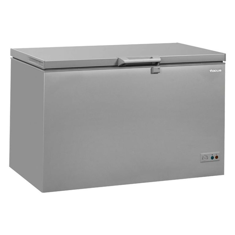Congélateur horizontal Focus FC.4001X 407 L 132 cm silver / porte inox