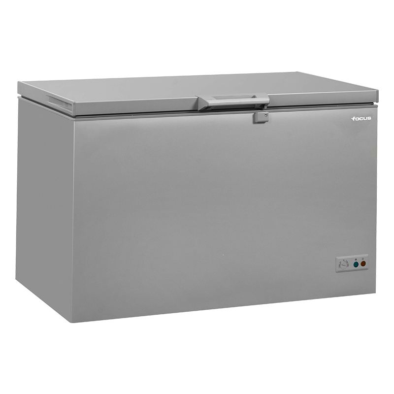 Congélateur horizontal Focus FC.4001X 407 L 132 cm silver / porte inox
