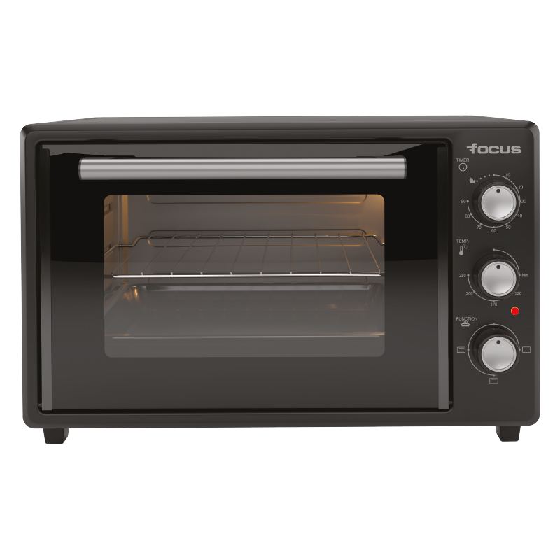 Mini four Focus F.35B – 35 L – 50,5 cm – 1800 W – 4 fonctions – Noir