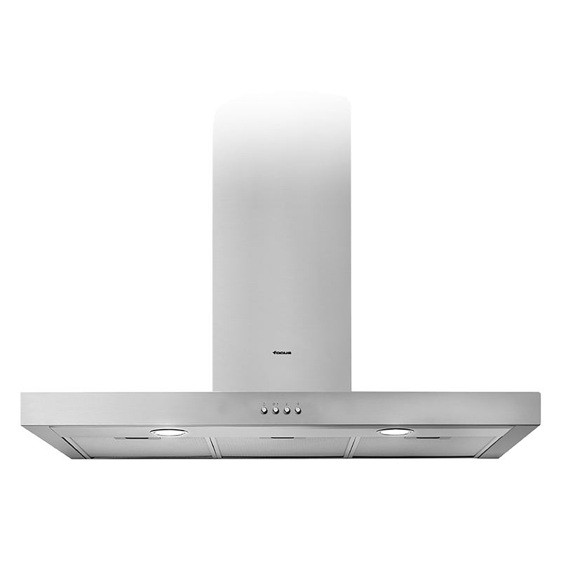Hotte Focus F918X Décorative 90 CM 850 M³/h Inox