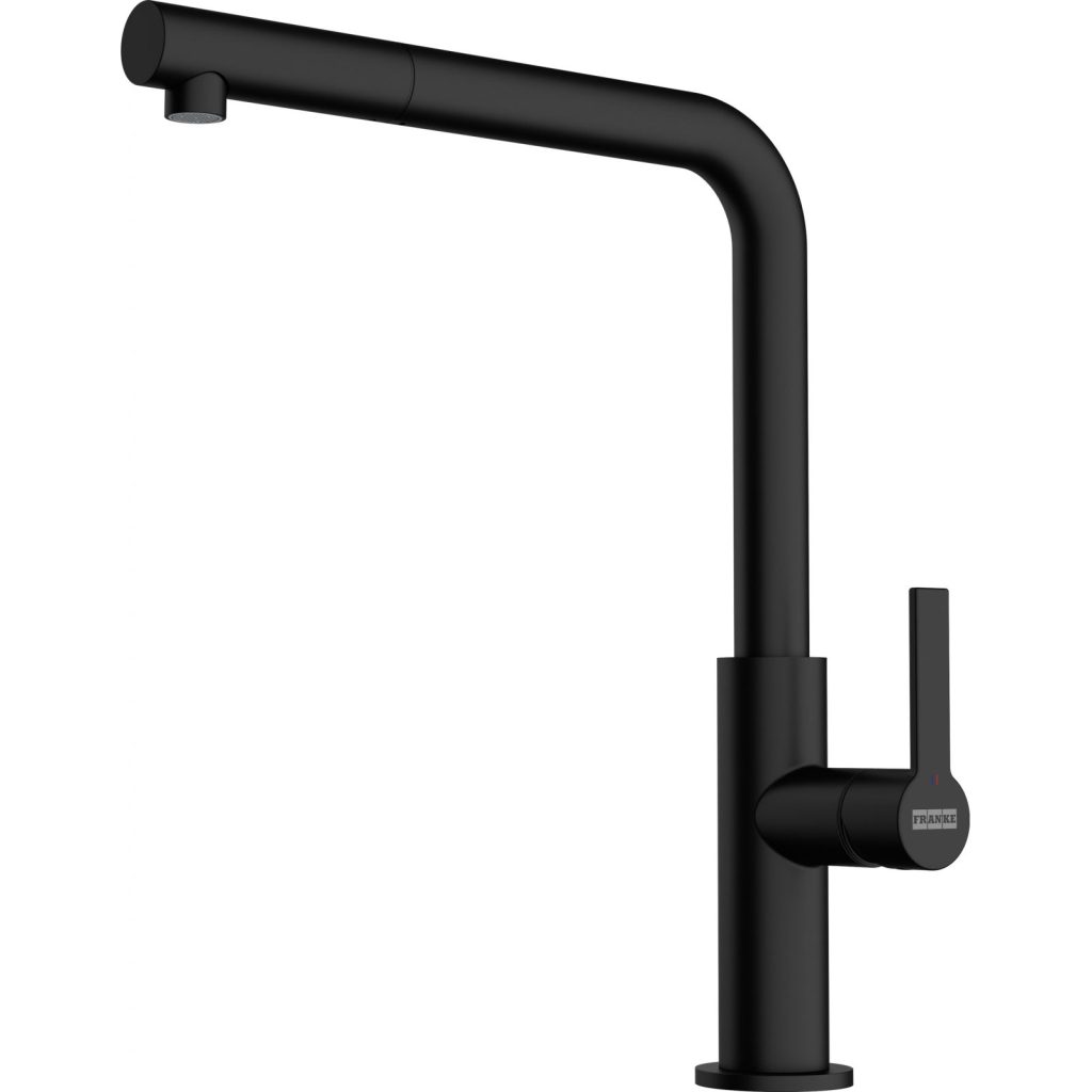 Mitigeur Franke 115.0728.394 — MARIS SLIM L DOUCHET 1JET NOIR