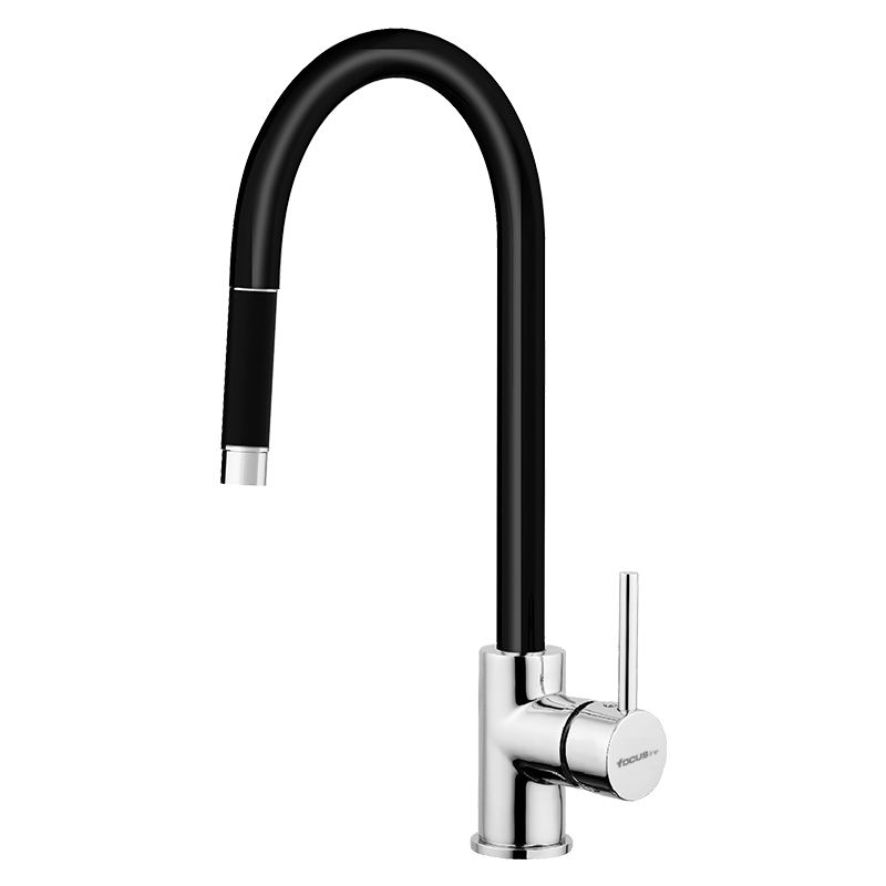 Mitigeur Focus SMART 110 B avec douchette noir