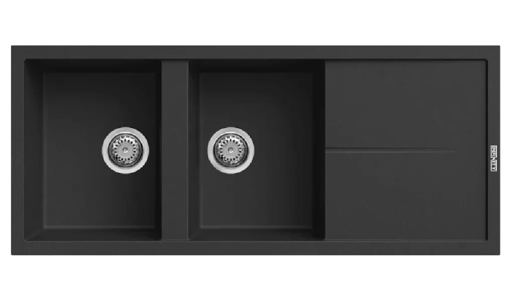 Évier Infinity EGO 116×50 Noir