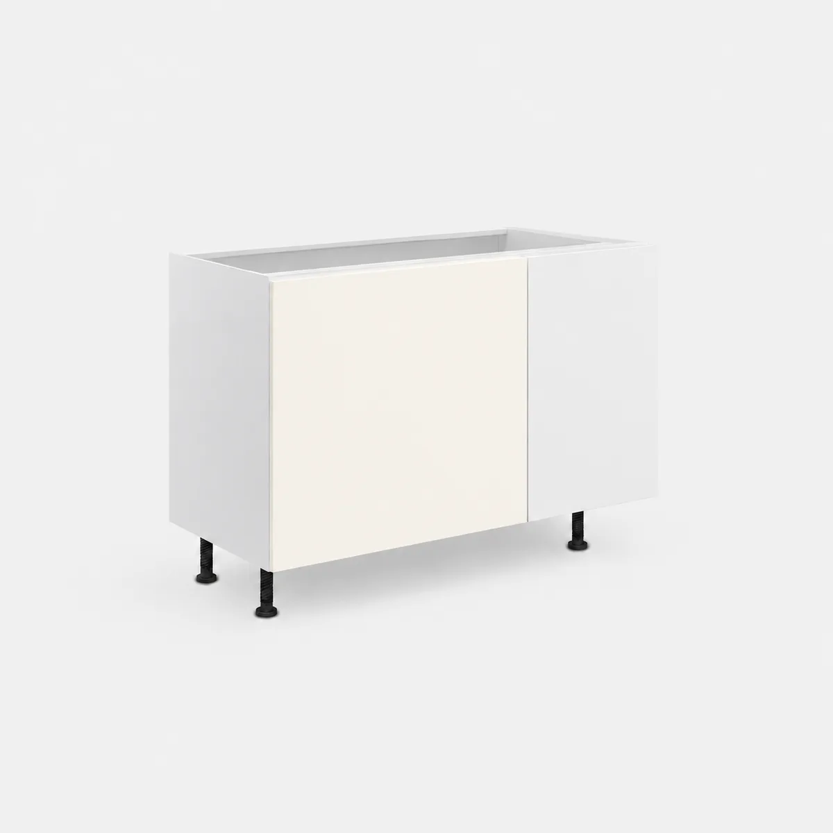 Meuble bas coin avec étagère iKIT