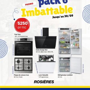 Pack Cuisine Équipée 1 – Inox