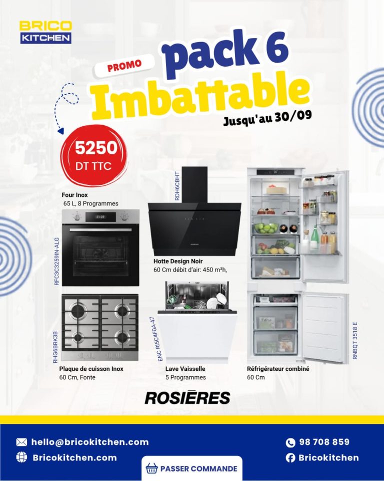 Pack Cuisine Équipée 1 – Inox