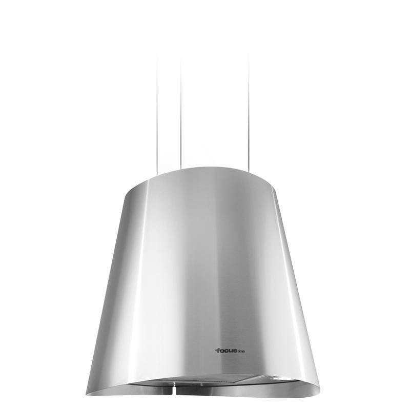 Hotte Focus LAGO Centrale 50 CM 1100 M³/h Inox
