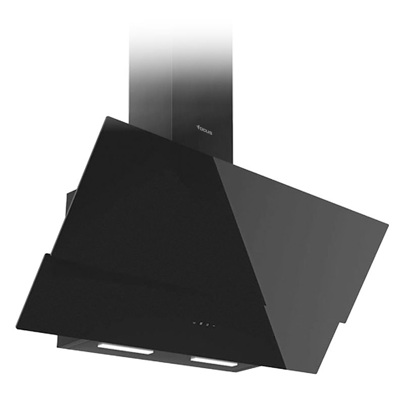 Hotte Focus GALAXY90 Design 90 CM 850 M³/h Noir