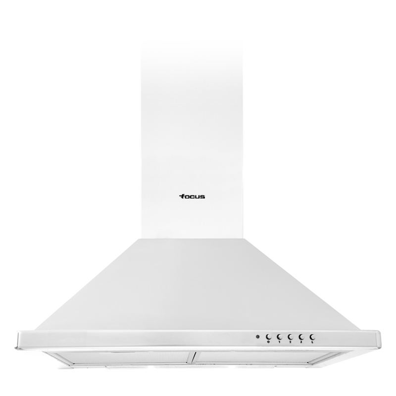Hotte Focus F605W Pyramidale 60 CM 600 M³/h Blanc