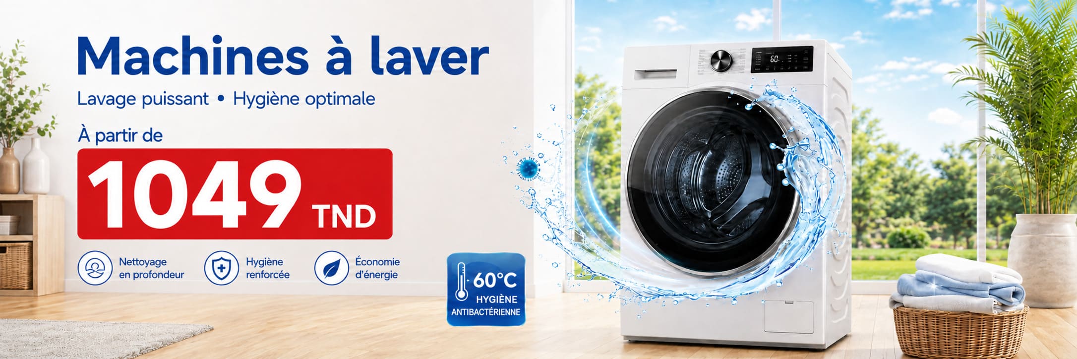 Promotion machine à laver BricoKitchen