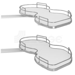 Kit Nuvola 2 plateaux SIGE – 45 cm/60 cm  – Gauche / Droite